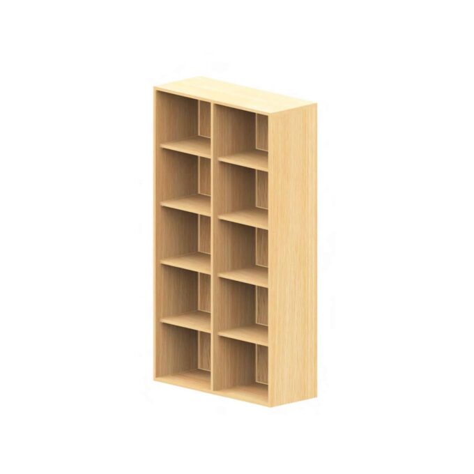 Hochschrank offen, Mittelwand, je 4 Einlegeböden Hochschrank NEONOVA offen, Mittelwand, je 4 Einlegeböden - Hochschrank offen, Mittelwand, je 4 Einlegeböden