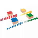 Montessori Farbige Zylinder, 4er-Set - MONT457508 1