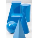 Montessori Volumenkörper aus Kunststoff, blau - MONT457520
