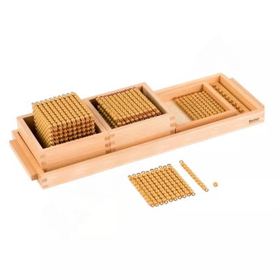 Montessori Goldene Perlen – Dezimalsystem
