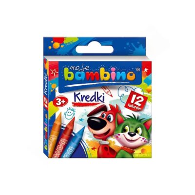 Moje Bambino-Farbstifte, 12 Farben