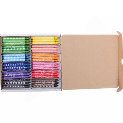Moje Bambino-Farbstifte, 6 x 12 Farben – große Packung
