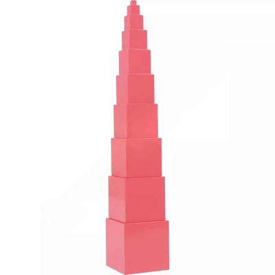 Montessori Rosa Turm