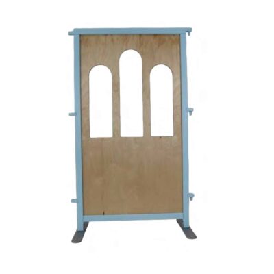 Raumteiler Maxi Holzwand 3 Fenster