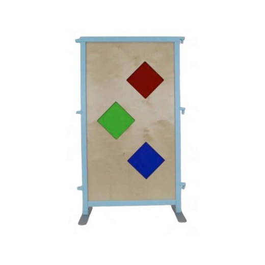 Raumteiler ‘Rauten’ mit Plexiglas rot, blau, grün Raumteiler Maxi ‘Rauten’ mit Plexiglas rot, blau, grün - Raumteiler ‘Rauten’ mit Plexiglas rot, blau, grün