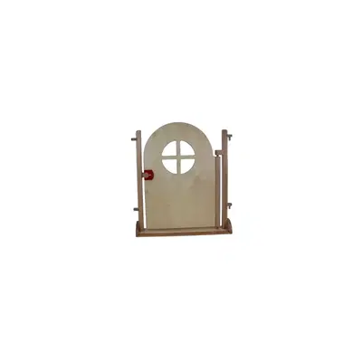Raumteiler Mini Bogentür mit Fenster