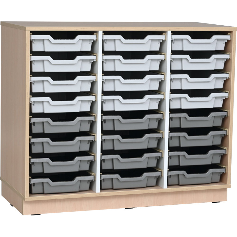 Regal M + 24 diverse Behälter (Quadro 203)