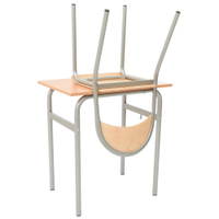 Einzeltisch Daniel mit Stuhl, TH 76 cm - ZEST5210 d 17