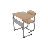 Schüler-Kufentisch IN-C (Einer) mit Kufenstuhl, Tischhöhe: 71 cm (Set Nr. 177 – Gr. 5) - ZEST5346 a 19