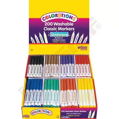 Classic Markers, 25 x 8 Farben – Großsortiment