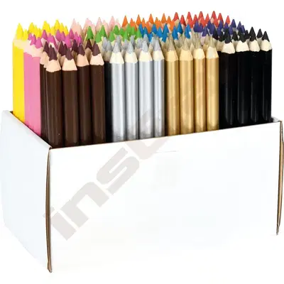 Moje Bambino-Dreikantstifte, 12 x 12 Farben – Box-Set