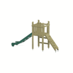 Retro Set 101 mit Rutsche, Kletterwand und Leiter - retro set 101 nv74101 w