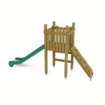 Retro Set 101 mit Rutsche, Kletterwand und Leiter - retro set 101 nv74101 w 4