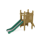 Spielturm Retro Set 103 mit Rutsche, Leiter und Kletterwand - retro set 103 nv74103 w 3 2