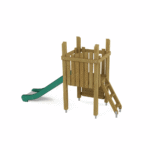 Spielturm Retro Set 103 mit Rutsche, Leiter und Kletterwand - retro set 103 nv74103 w 4 2