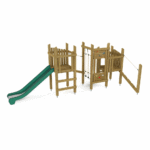 Spielturm Retro Set 202 mit langer Rutsche und Kletterpark - retro set 202 nv74202 w 3