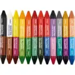 Wachsbuntstifte Duo Giotto, 24 Farben - wachsbuntstifte duo giotto 24 farben 257145 w