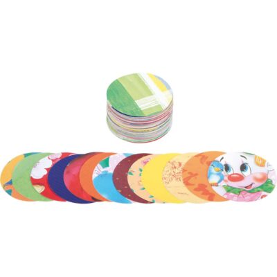 Origami Faltblätter, Kreise 47 - Bunte Muster