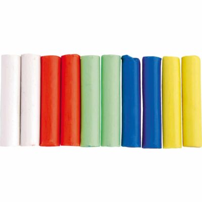 Knetmasse, helle Farben