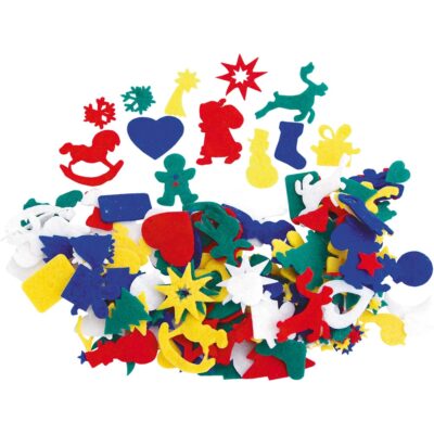 Filzstanzteile – Weihnachtsmotive