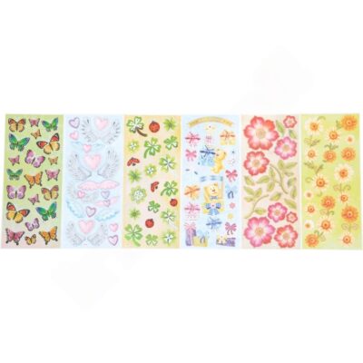 3D-Sticker – Ganzjahresmotive Set II