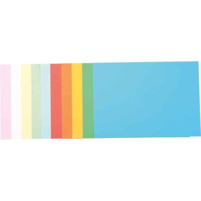 Zeichenpapier A3, 250 Bogen, 10 Farben