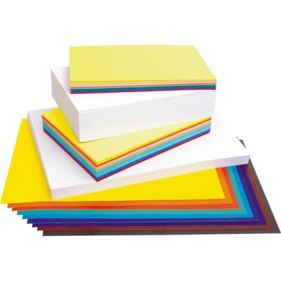 Zeichen- und Bastelpapier Grundset