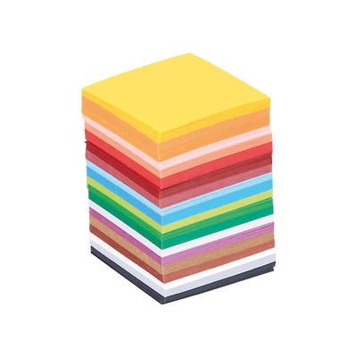 Origami Faltblätter, Quadrate 40 – viele Farben