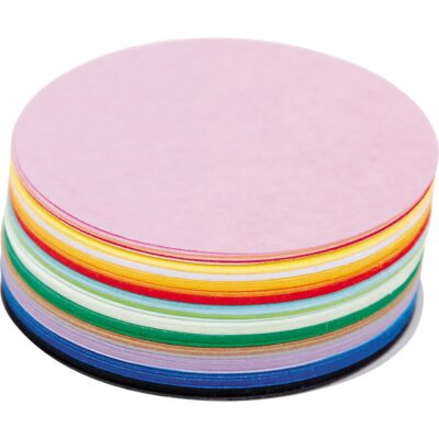 Origami Faltblätter, Kreise 57 - viele Farben