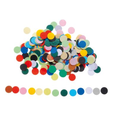 Origami Faltblätter, Kreise 15 - viele Farben