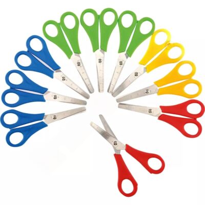 Bastelschere, rund, 10er-Set
