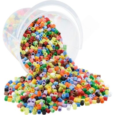 Bügelperlen NABBI® JUMBO 2.450 Stück, Grundfarben