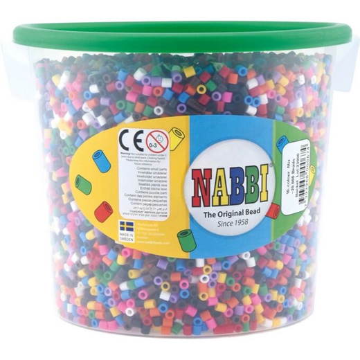 bugelperlen-nabbi-r-mini-20-000-stck-grundfarben-652203-w 2 Bügelperlen NABBI® MINI 20.000 Stück, Grundfarben - bugelperlen nabbi r mini 20 000 stck grundfarben 652203 w 2