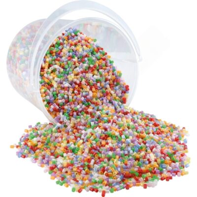 Bügelperlen NABBI® MINI 20.000 Stück, Perlmuttfarben