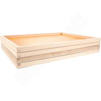 Bunte Holztabletts – Set
