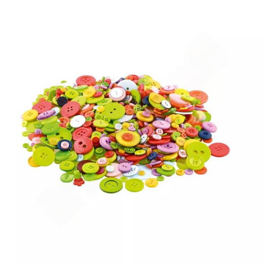Bunte Knöpfe, 500 g - bunte knopfe 500 g 652036 w