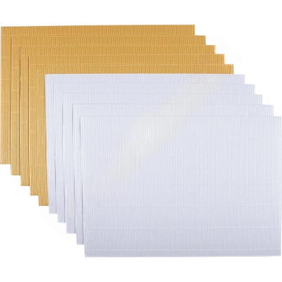 E-Wellpappe, silber und gold