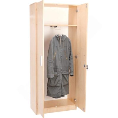 EXPO Kleiderschrank 185 mit ausziehbarer Kleiderstange