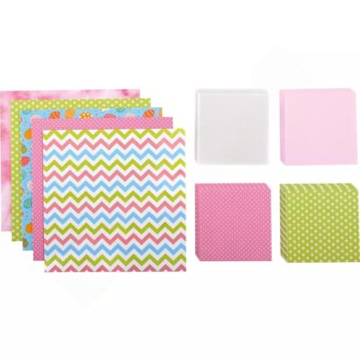 Faltblätterset, Blüten