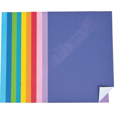 Fotokarton, 10 Bogen, 50×70, beidseitig – Punkte