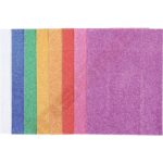 Glitterpapier, 8 Farben - glitterpapier 8 farben 018112 w 2