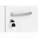Grande Spindschrank, doppelt, Tiefe: 38 cm, Höhe: 223 cm – Ahorn, Türen weiß - grande spindschrank doppelt t 38 h 223 ahorn turen weiss 098201 w 4 2