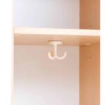 Grande Spindschrank, doppelt, Tiefe: 48 cm, Höhe: 223 cm – Ahorn, Türen weiß - grande spindschrank doppelt t 48 h 223 ahorn turen weiss 098203 w 2 2
