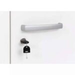 Grande Spindschrank, doppelt, Tiefe: 48 cm, Höhe: 223 cm – Ahorn, Türen weiß - grande spindschrank doppelt t 48 h 223 ahorn turen weiss 098203 w 3 2