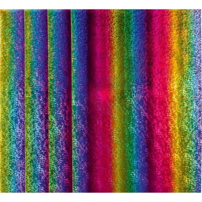 Holografische Folie, Regenbogen