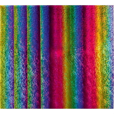 Holografische Folie, Regenbogen