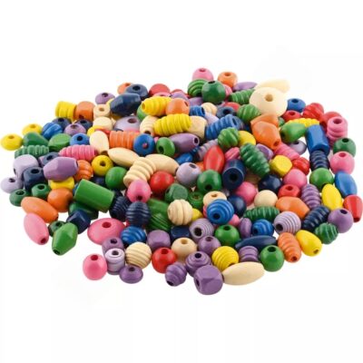 Holzperlen-Mix