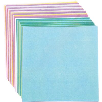 Irisierendes Papier, kristallgeprägt