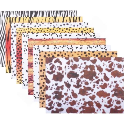 Karton in Tierfell-Optik