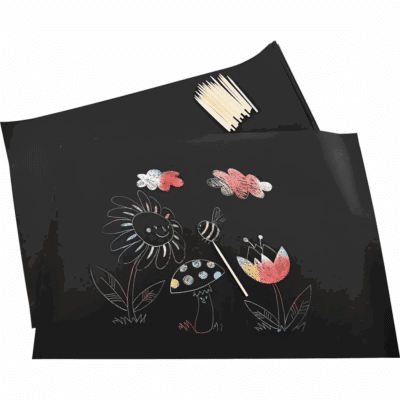 Kratzposter XL, 8 Stück